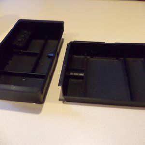 CHEVY TRUCK COMPARTMENT BOXES-Set of Two-Black for Console/Glove Box and Topside